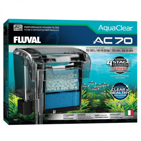 AC70 Filtro Mochila Fluval AquaClear ( ENVIO GRATIS )