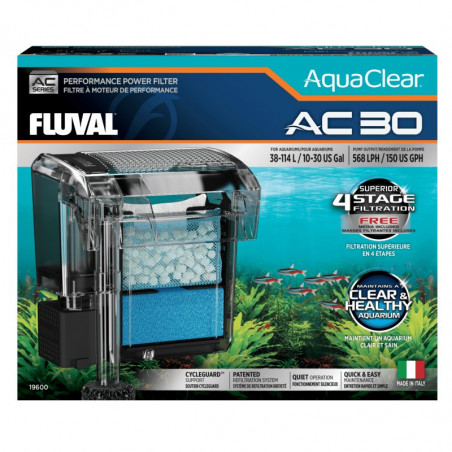 AC30 Filtro Mochila Fluval AquaClear ( ENVIO GRATIS )