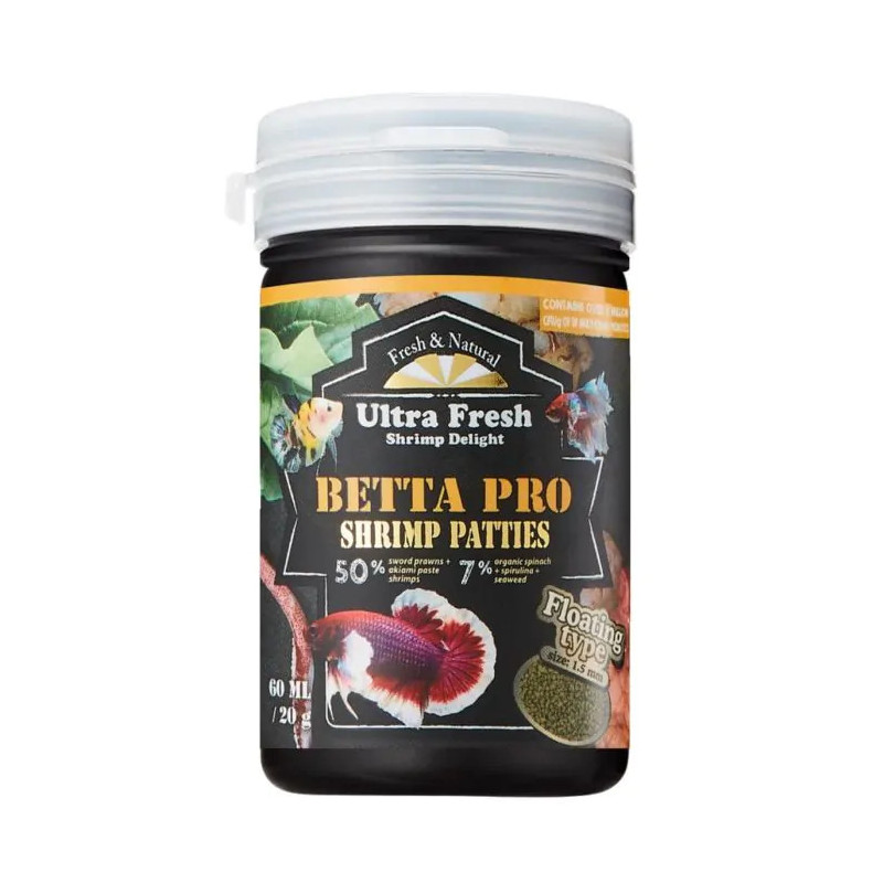 BETTA PREMIUM PELLET 120ML 48G Azoo BETTA PREMIUM PELLET 120ML 48G Azoo