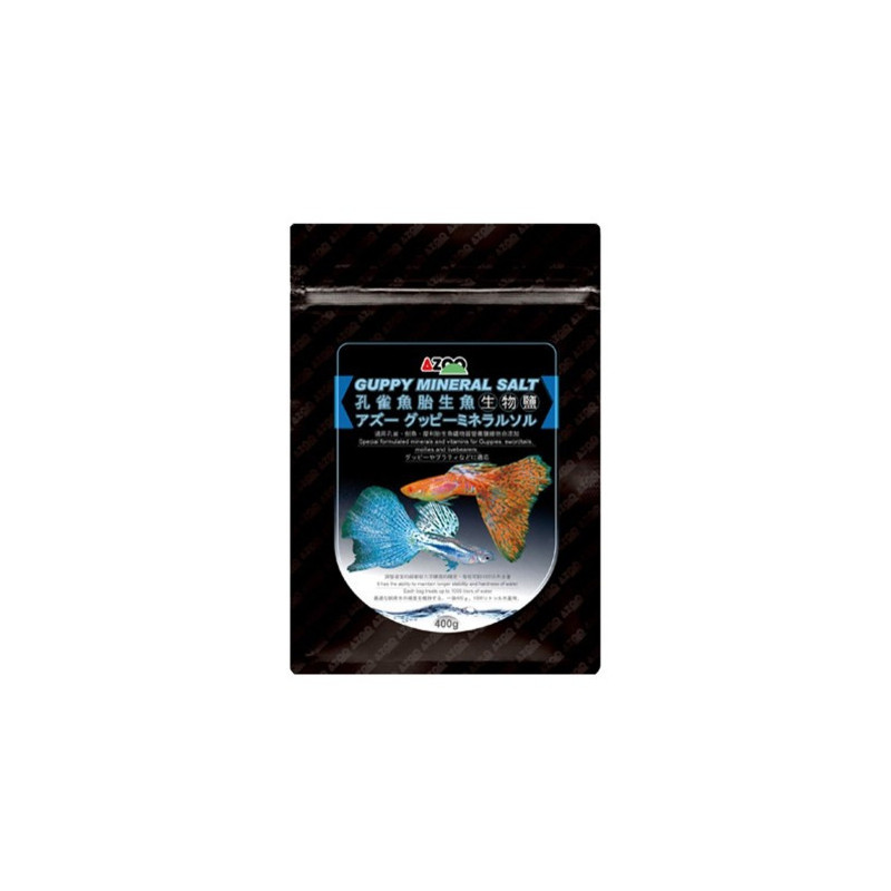 Azoo Guppys mineral salt 400 gr