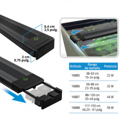 Pantalla Fluval LED Plant 4.0 (38–63 cm)  Envio gratis