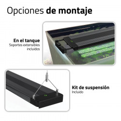 Pantalla Fluval LED Plant Pro 4.0 120 (88-124 cm ) 90w