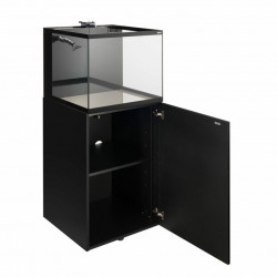 Acuario marino 170 litros cristal optico + mesa + skimmer