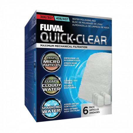 Foamex Quick Clear para Filtro Fluval 307 ( ENVIO GRATIS )