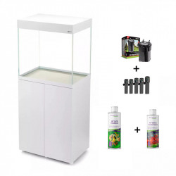 ACUARIO DE 130 LITROS COMPLETO ( Iluminacion, filtro y calentador)