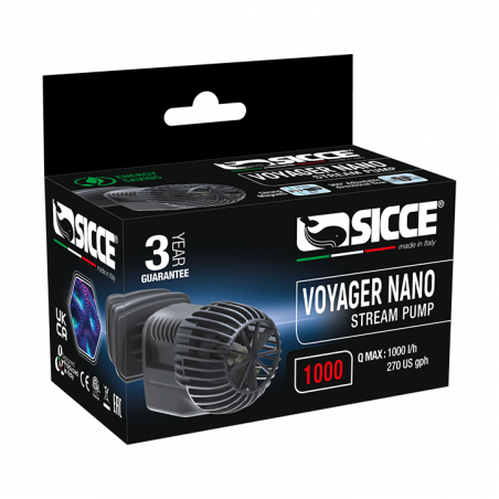 BOMBA MOVIMIENTO VOYAGER NANO 1000 L/H DE SICCE