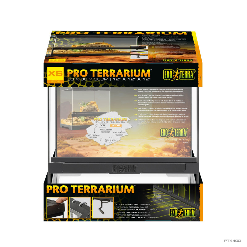 Pro Terrarium de Cristal Exo Terra XS 30x30cm