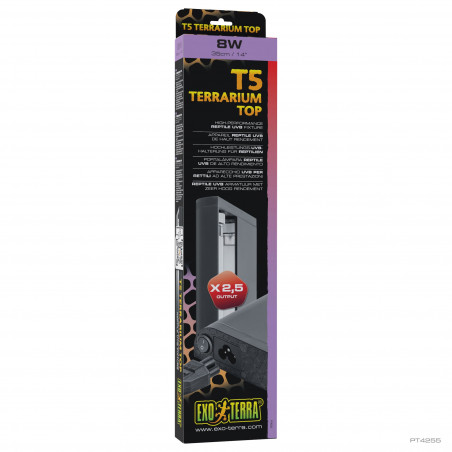 Portalámparas para Tubos T5 Exo Terra