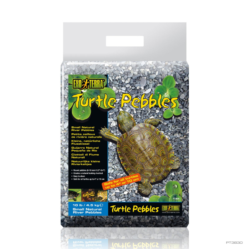 Guijarros naturales para acuaterrario Exo Terra Turtle Pebbles