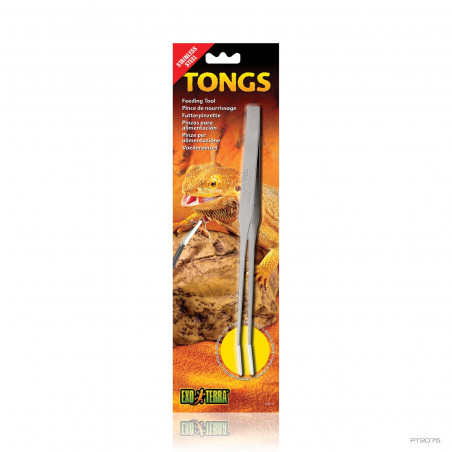 Pinzas Acero Inoxidable Exo Terra