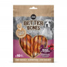 Twists envueltos en pollo para perros Zoë Better Bones Pack de 10