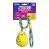 Zeus Nitro Pelota con Cuerda ligera y resistente con núcleo de goma