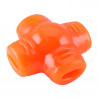 Juguete ultra resistente para perros BIONIC Treat Star