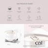 Fuente para gatos de acero inoxidable Catit PIXI