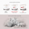 Fuente para gatos de acero inoxidable Catit PIXI