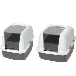 Arenero cerrado para gatos con control de olores Catit Airsift