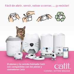 Mousse de Pollo para Gatito Junior Catit Cuisine Kitten