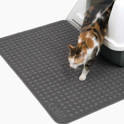 Alfombra para areneros de gatos Catit