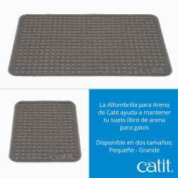 Alfombra para areneros de gatos Catit