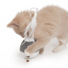 Dispensador se snacks y juguete con pluma para gatos Catit PIXI Spinner