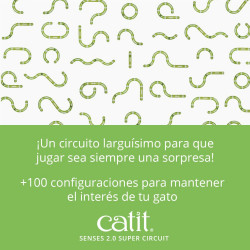 Circuitos con pelota para gatos Catit Senses