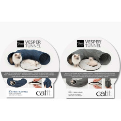 Túnel para gatos con cojín Catit Vesper Tunnel
