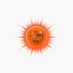 Pelota con luz para gatos Catit Senses Fireball