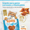Snacks masticables para gatos Catit Nibbly Wraps