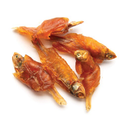 Snacks masticables para gatos Catit Nibbly Wraps