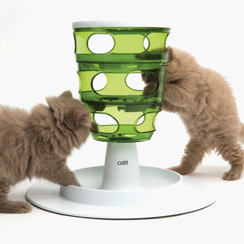 Comedero antivoracidad para gatos Catit Senses Food Tree
