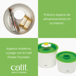 Comedero antivoracidad para gatos Catit Multi Feeder