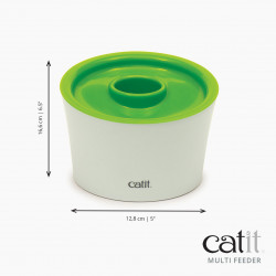 Comedero antivoracidad para gatos Catit Multi Feeder