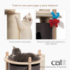 Árbol rascador para gatos Catit Vesper Treehouse