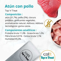 Catit Top 'n' Treat de Atún
