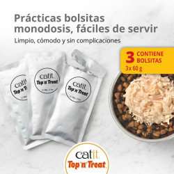 Catit Top 'n' Treat de Pollo