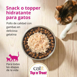 Catit Top 'n' Treat de Pollo