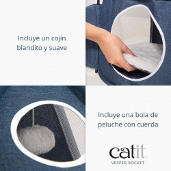 Cohete de juego plegable para gatos Catit Vesper Rocket