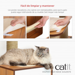 Árbol rascador para gatos de razas grandes Catit Vesper High Base Gigante