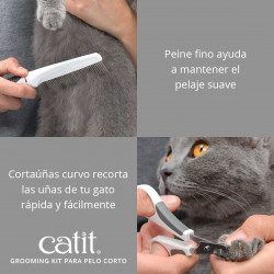 Kit de peluquería Catit Grooming Kit