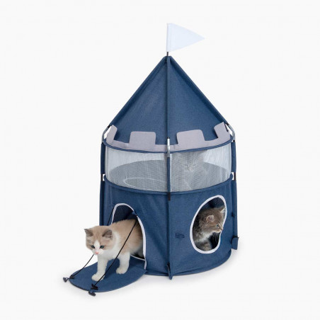 Castillo de juego plegable para gatos Catit Vesper Castle