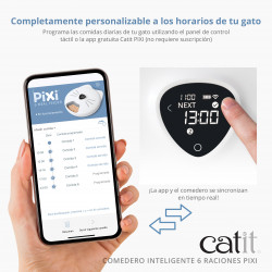 Comedero Inteligente 6 Raciones para gatos Catit PIXI