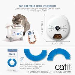 Comedero Inteligente 6 Raciones para gatos Catit PIXI