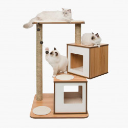 Árbol rascador para gatos Catit Vesper Doble