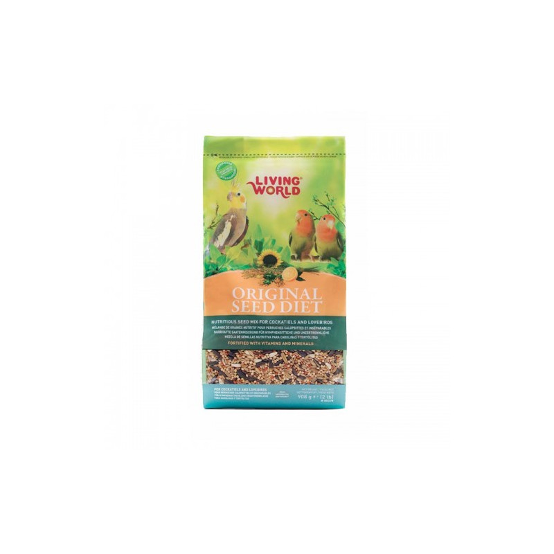Mezcla de semillas para ninfas Living Word Original