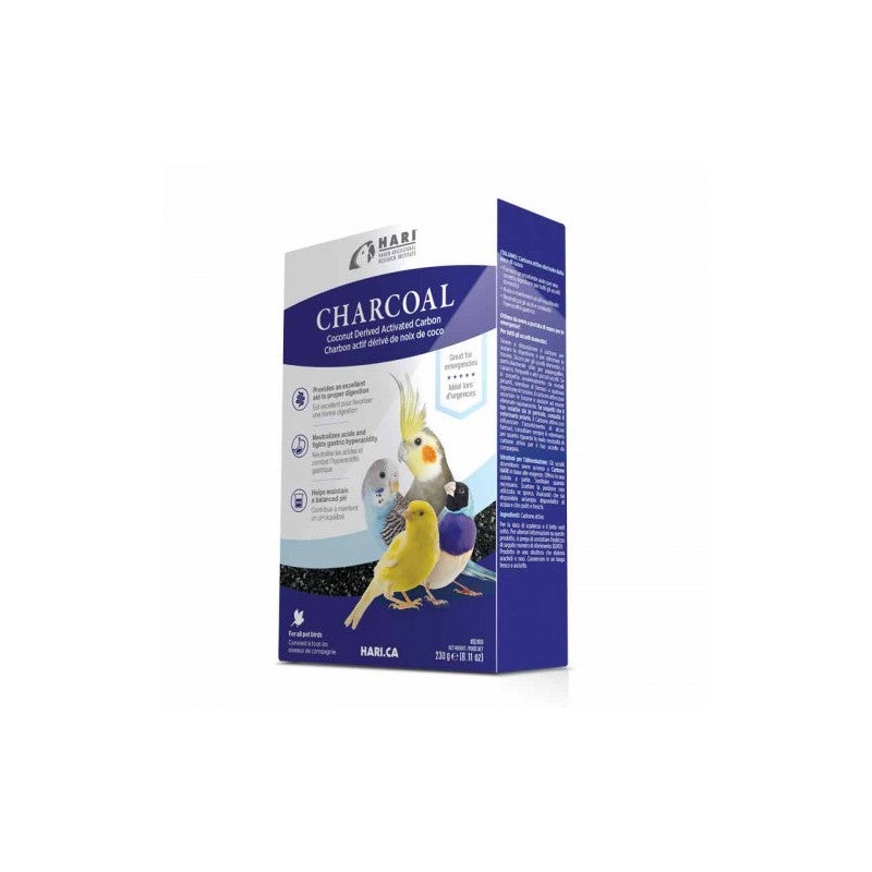 Carbón activado para aves HARI - 230g