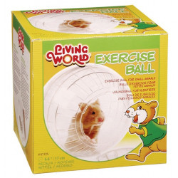 Bola de ejercicio de plástico Living World
