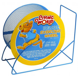 Rueda de ejercicio de metal Living World