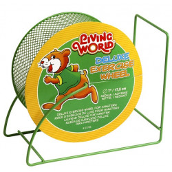Rueda de ejercicio de metal Living World