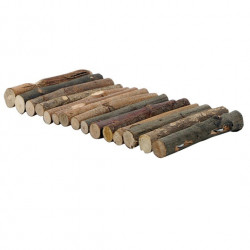 Refugio de madera flexible logs Living World