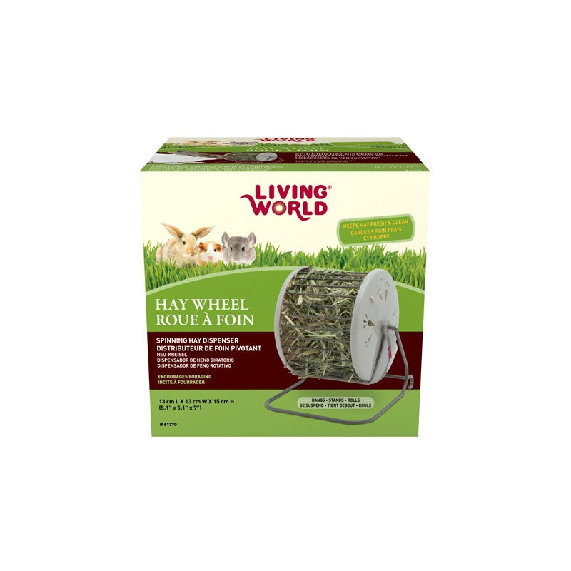Rueda dispensadora de heno Living World